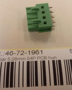 EP Plug pluggable 5,08mm 04P PCB Female